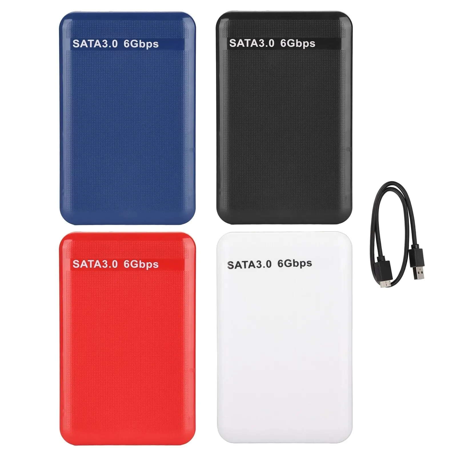 External HDD Case 2.5in USB SATA3.0 HDD Enclosure 2.5 Inches Hard Disk Enclosure Driver Free High Speed 6Gbps USB 3.0 SATA 3.0