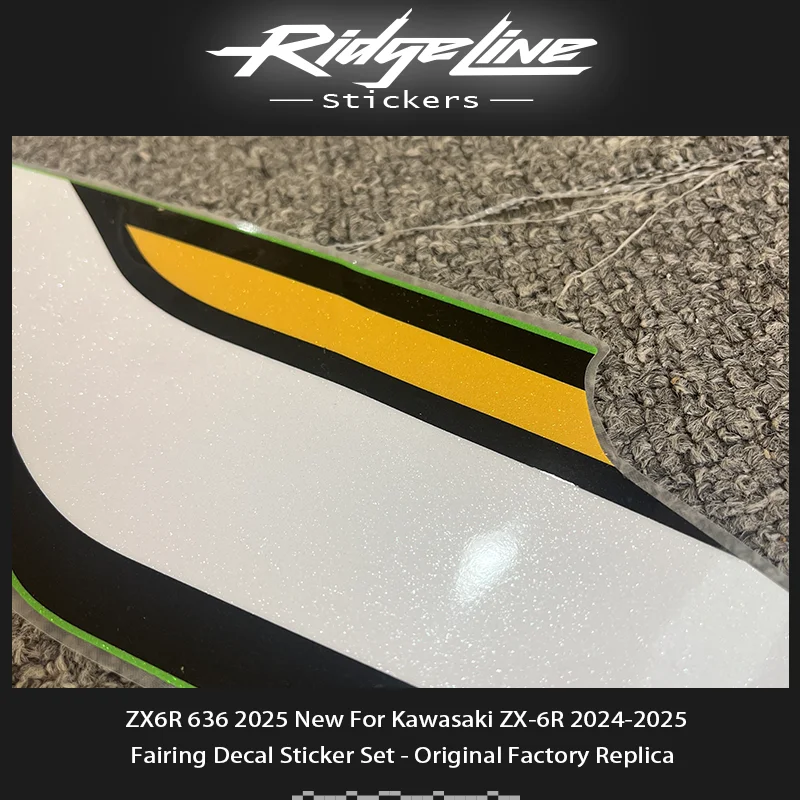 ZX6R 636 2025 New For Kawasaki ZX-6R 2024-2025 Fairing Decal