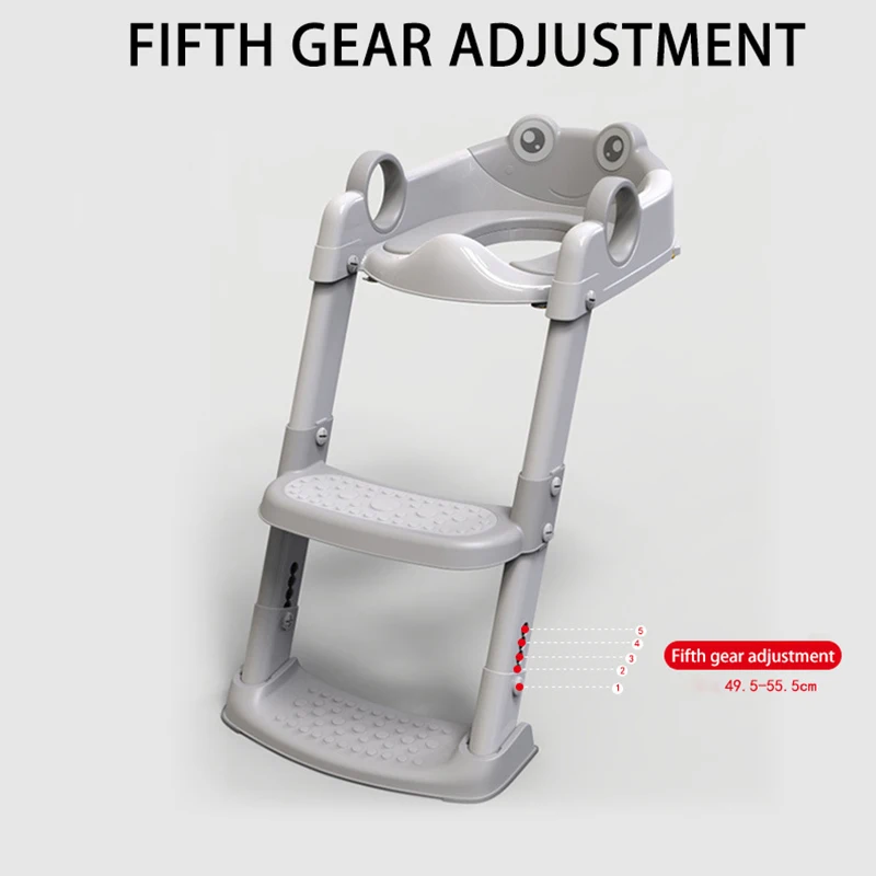 Foldable baby bedpan training chair adjustable ladder portable urinal baby toilet training chair ladder stool 3