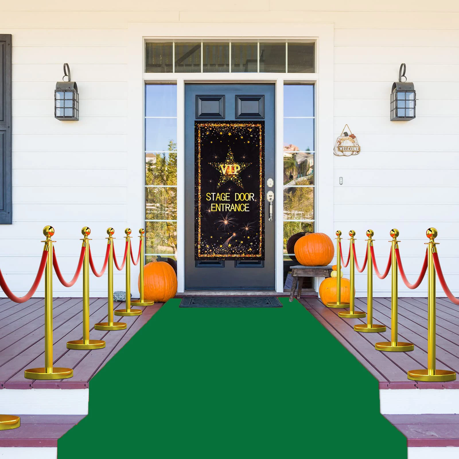 Wedding Carpet Non slip Wedding White Red Ceremony Evening Stage