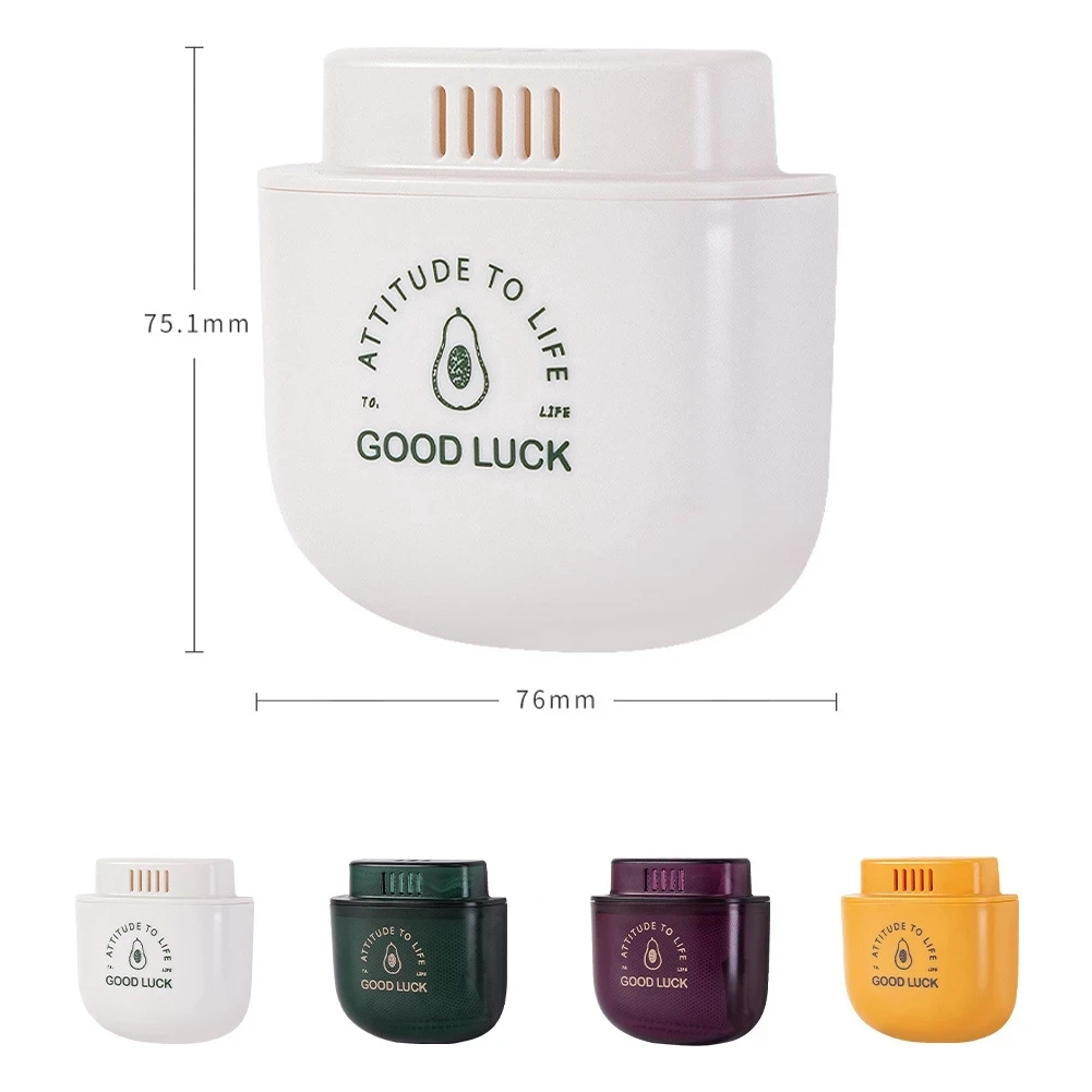 New Refrigerator Deodorizer ABS Activated Charcoal Bedroom Cabinet Closet Air Fresh Smell Remover Fridge Odor Eliminator Box GY