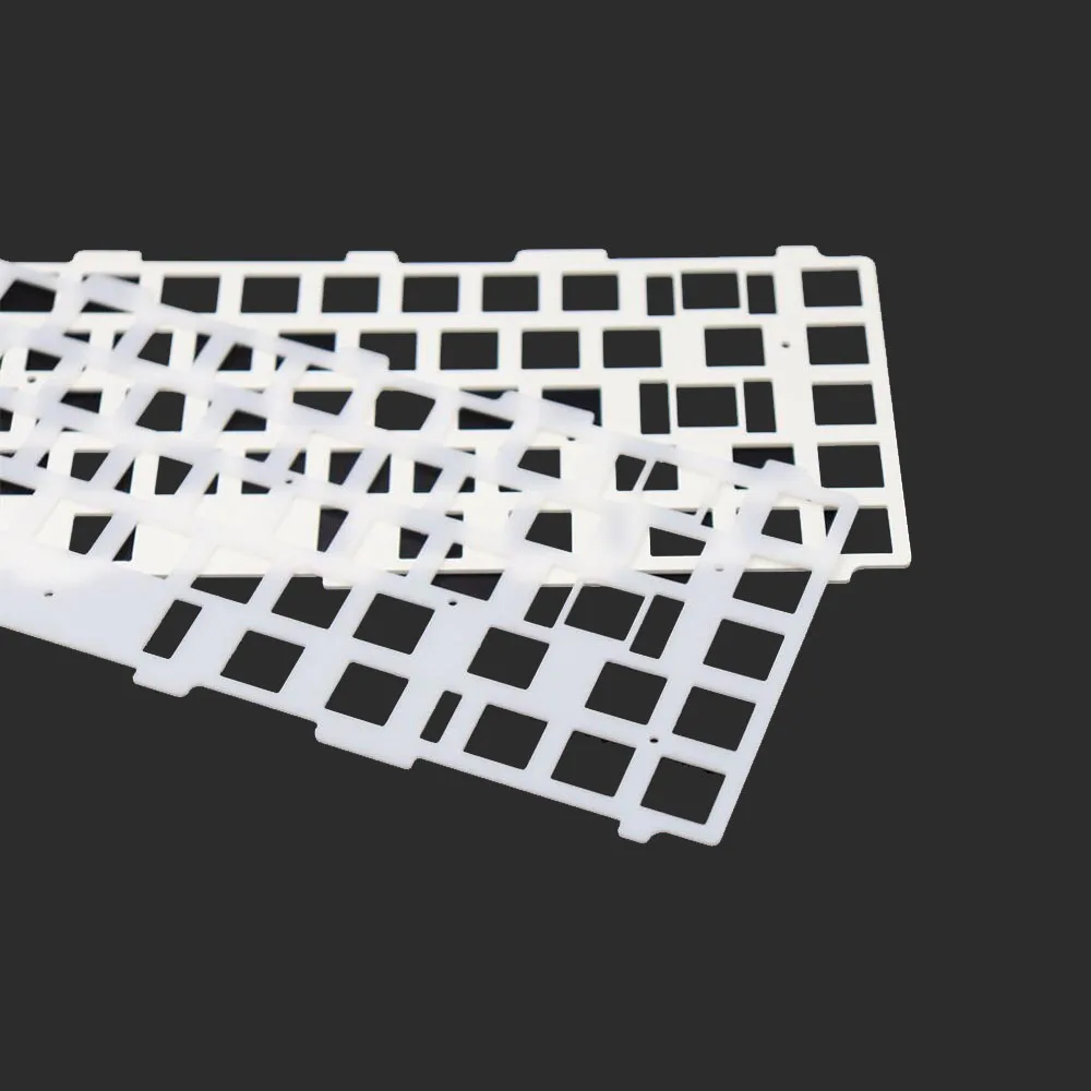 Placa de Posicionamento Kbd67 Lite Policarbonato Fosco Pom Fr4 Alumínio Placa de Latão Kbd67 Lite Placa de Teclado Mecânico - Imagem 3