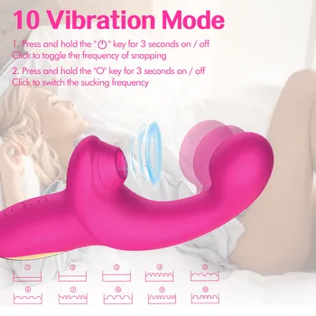 IPHISI Sucking Vibrator G-Spot Clitoris Stimulator Blowjob Nipple Vagina Suck Female Masturbation Dildo Finger Wiggling Sex Toys 5
