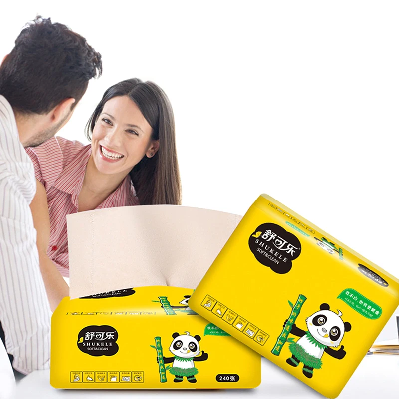 60pcs/pack Nature bamboo Soft Paper Napkin for Table Dinner Paper Tissues New paper napkins