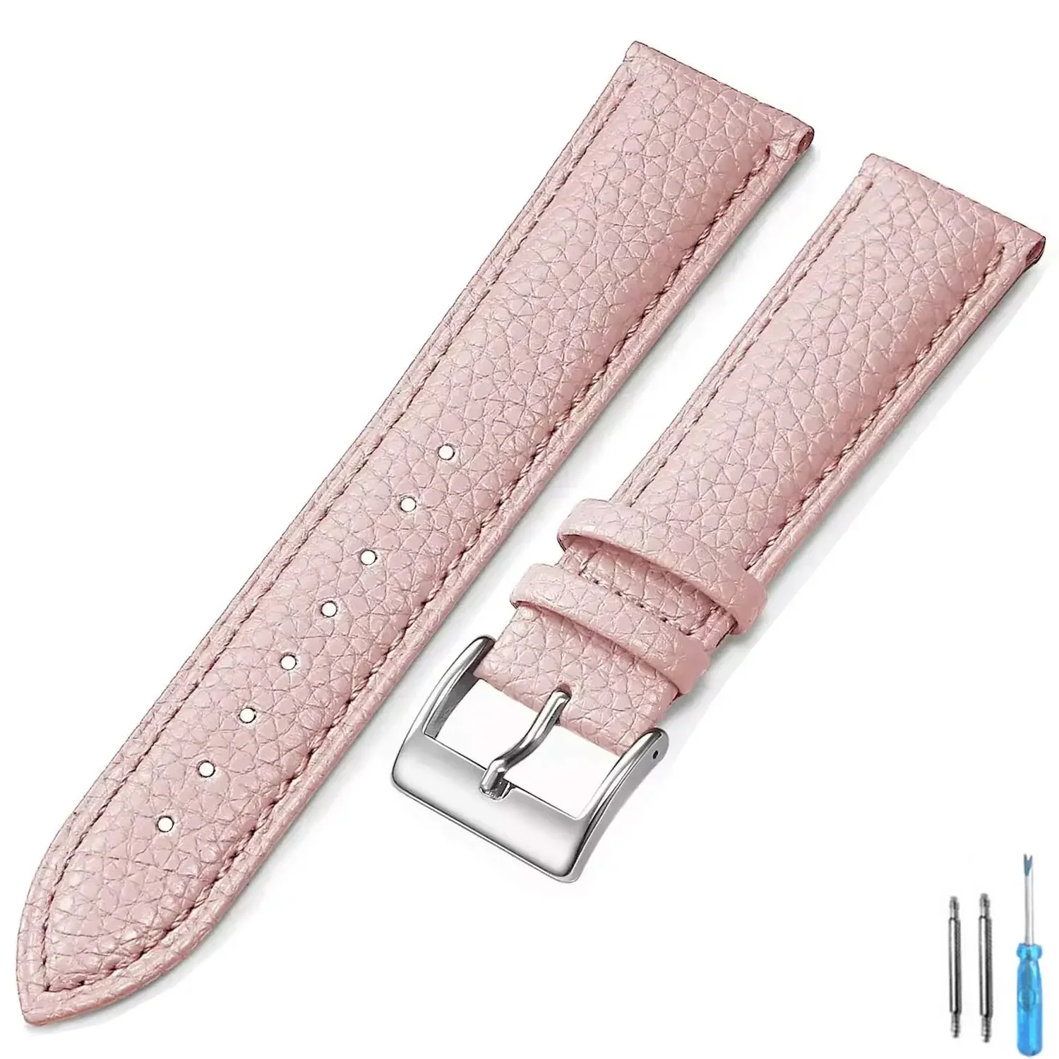 Premium Genuine Leather Watch Band - High-Quality Wrist Strap
