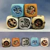 5 Pieces Devil Dice Set for Board Desktop Game Cube Dice Halloween Horror Spoof Creative Toy Props Weird Figure Devil Set 5