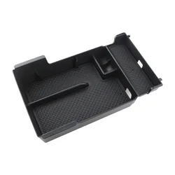 Deluxe Central Car Armrest Storage Tray Organizer (Black)