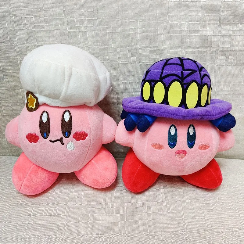 

8pcs/set Cartoon Kirby Plush Toys Pillow Stuffed Anime Cute Game Doll Kawaii Room Decor Peluche Festival Gifts Toys For Children