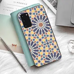 Muted Moroccan Mosaic Tiles Magnetic Phone Case - Samsung S21 (Z1)