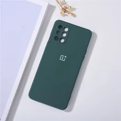 Premium Soft TPU Liquid Silicone Full Protective Phone Case - Shockproof 360° Coverage for Oneplus 8 (Green)
