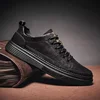Quality Men's Shoes Leather Casual Shoes for Men Soft Sole Comfortable Shoes Versatile Male Work Shoes Trend Retro Shoes Men 2