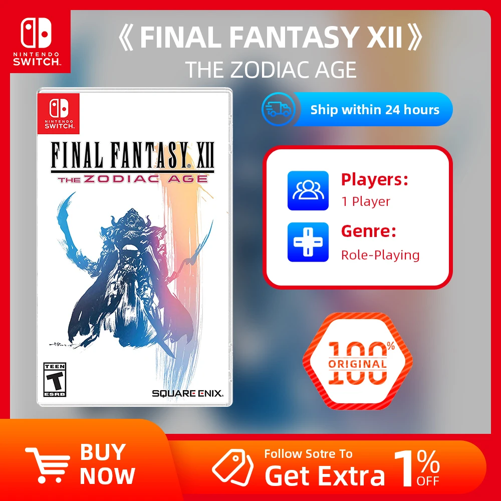 Nintendo Switchゲームのセール-Nvianxii,zodiac-stander版,12.7