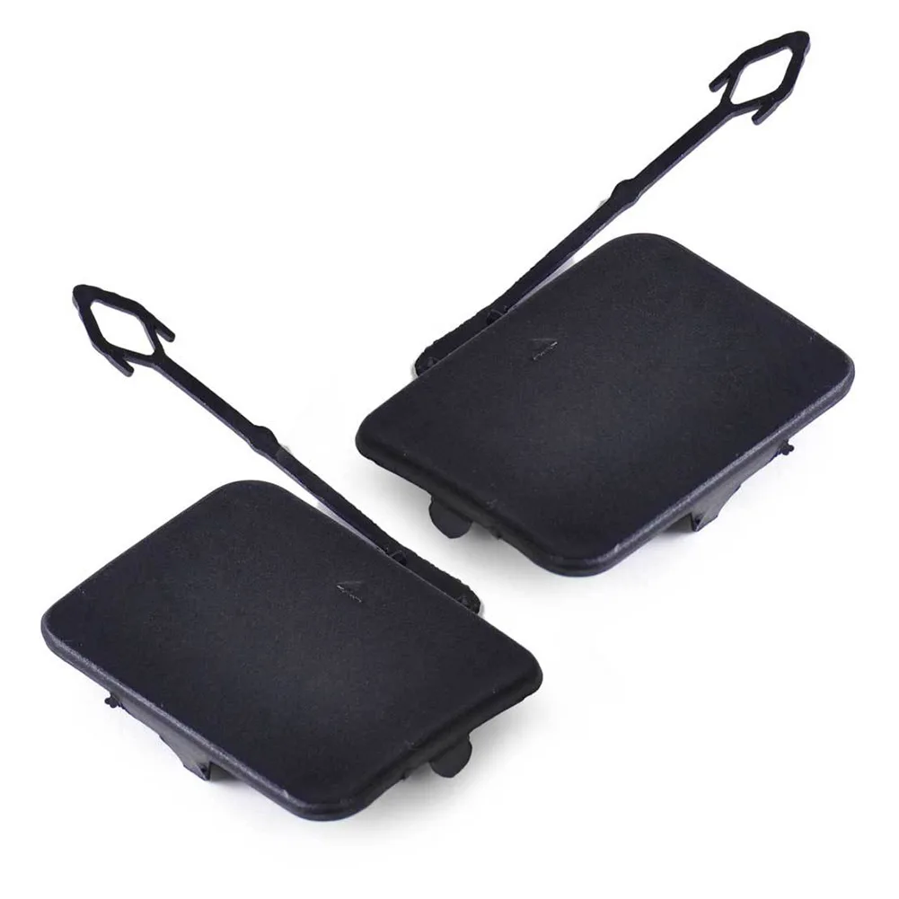 Car Tow Hook Cover 1pcs Suitable For BMW E70 Left And Right Side Hook Cover Rear Bumper Trailer Cover Left 51127158447 + Right 51127158448 car tow hook cover