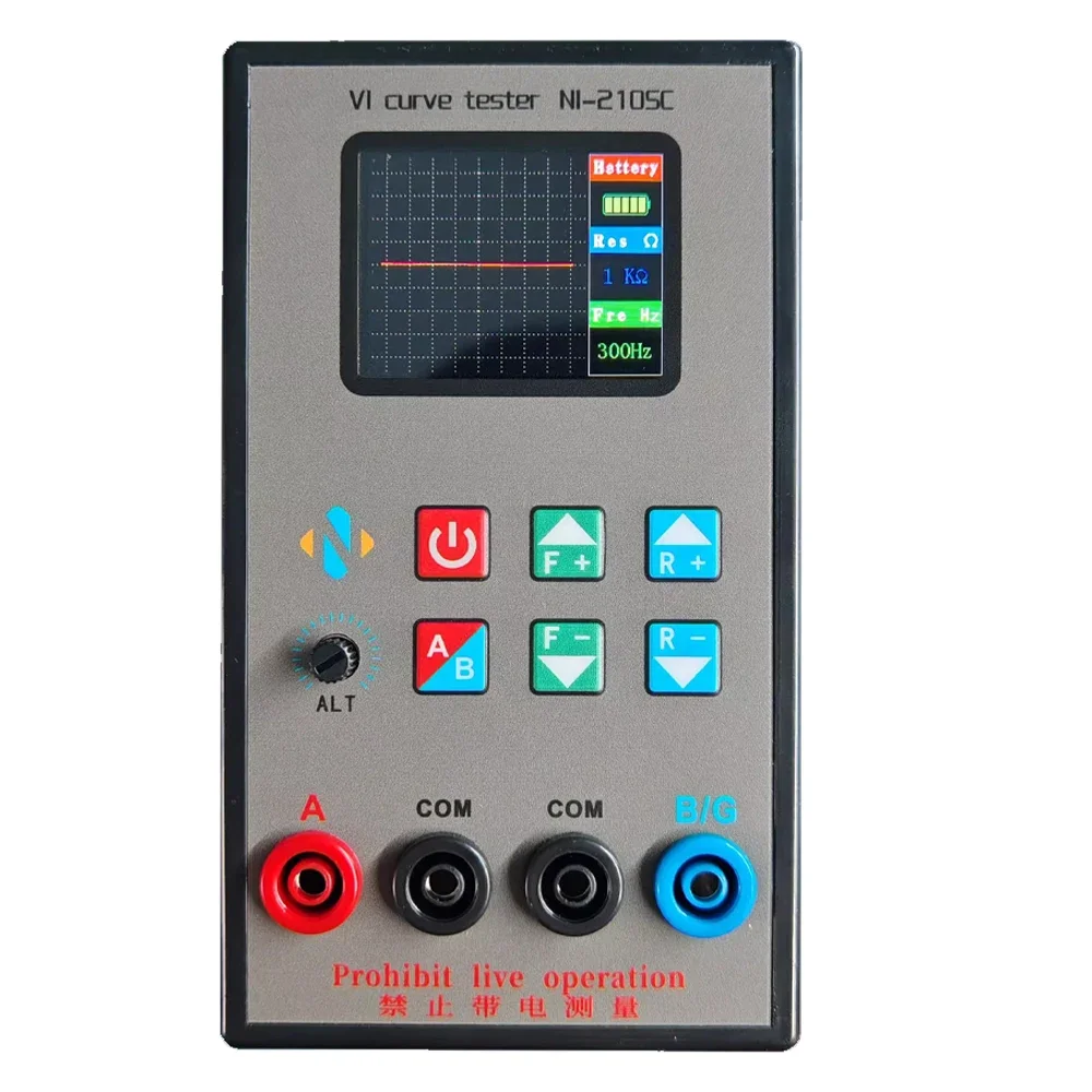 2.0 Inch TFT Screen VI Curve Tester Dual Channel Simultaneous Display vi curve tester