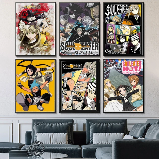 Soul Eater Manga Anime Block Giant Wall Art Poster