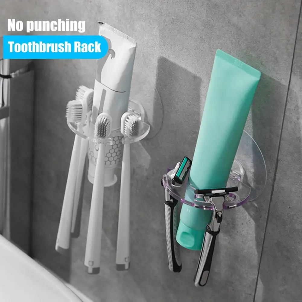 Punch-free Wall-mounted Toothbrush Holder toothbrush holder