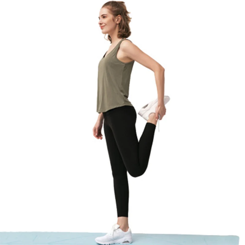 Sleeveless Sports Vest Yoga Crop Top Women Sexy Backless