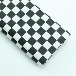 Large Cotton Twill Plaid Baby Patchwork Quilt Fabric in Vibrant Colors - 160x50cm (11)