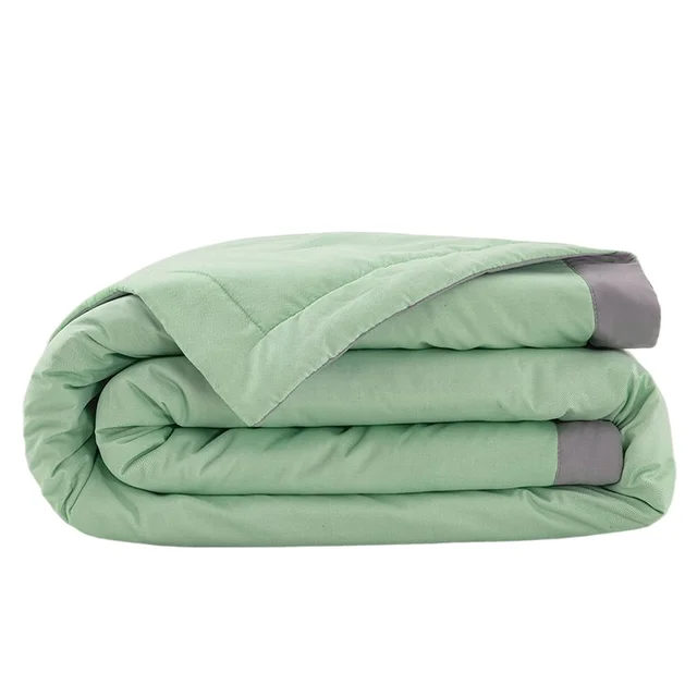 Couette légère en duvet de coton, plumes rafraîchissantes, pour temps chaud, couette fine d'été en coton biologique 3