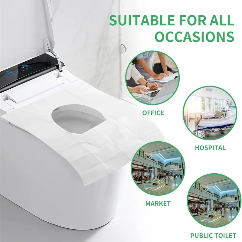 Disposable Toilet Seat Covers 50pcs Portable