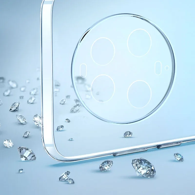 Crystal Clear Ultrathin Soft TPU Phone Case with Lens Protection