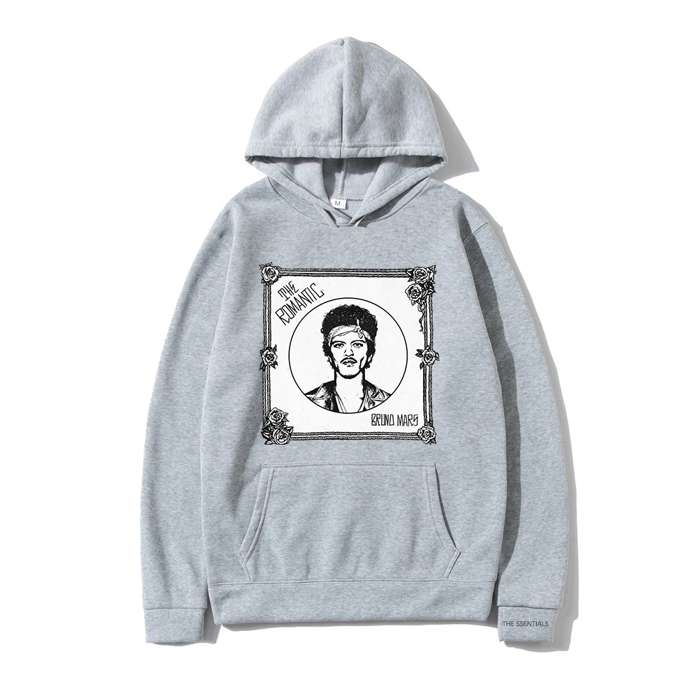 Bruno Mars The Romantic Tour 2026 Hoodie New Album Vintage Fashion Men/women Hoodies Harajuku Winter Clothes Pullover Sweatshirt