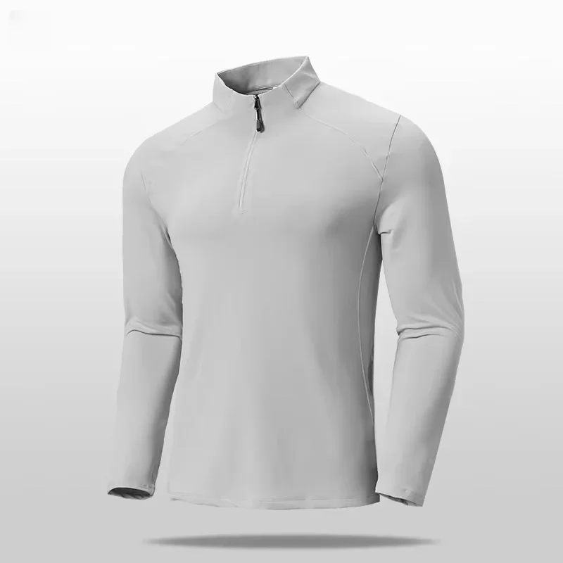 Men's High Quality Cycling Hiking Outdoor Sports Long Sleeve T-shirt Leisure Speed Dry Running Fitness Sports Clothing Tops 6