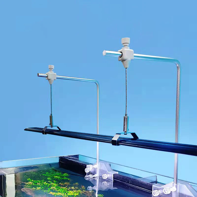 2PC Adjustable Tank Mount Bracket for Aquarium LED Universal Fish Tank