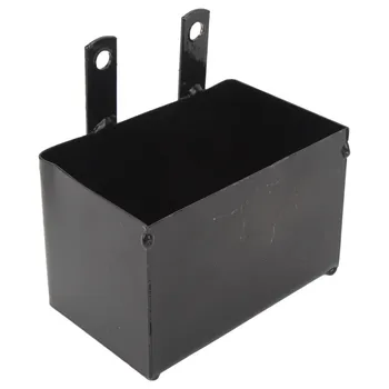 Custodia per batteria nera antiruggine con struttura robusta per moto, ATV, dirt bike da 50cc a 125cc