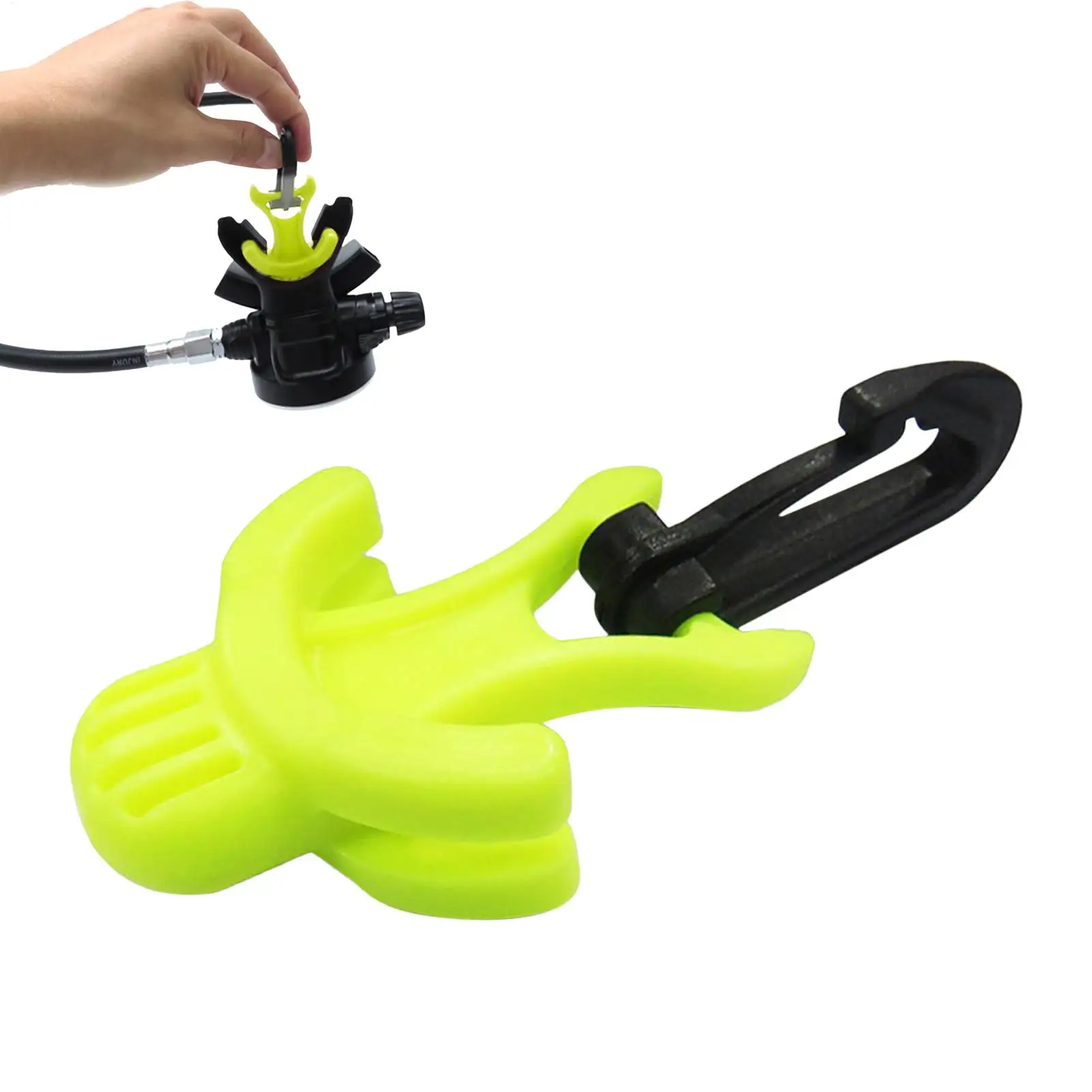 Tauchen Octopus Halterung Tauchen TPU Biss Zweite Stufe Kopf Haken Zweite Stufe Kopf Octpus Halter – Detail 9