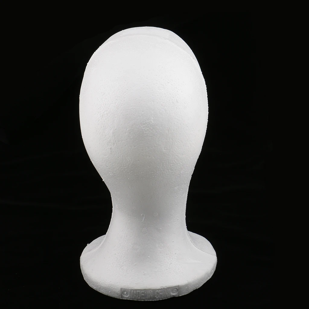 21 Foam Mannequin Head For Wigs Polystyrene Mannequin Head For Display Wig  Caps DIY Foam Head Can Makeup Wig Accessories 1Pcs