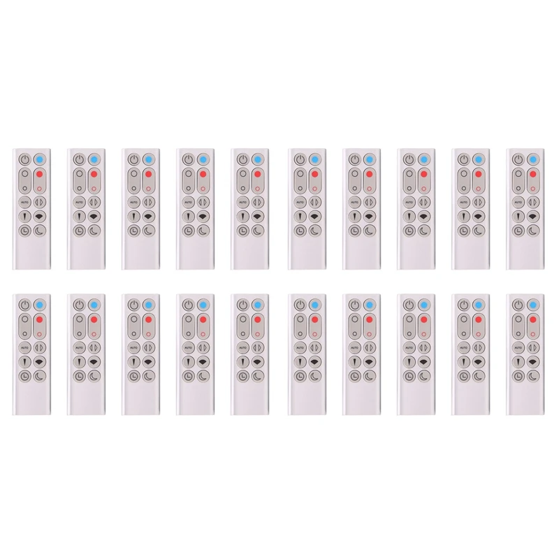 

20X Replacement Remote Control HP02 HP03 For Dyson Pure Hot+Cool Link HP02 HP03 Air Purifier Heater And Fan(Silver)