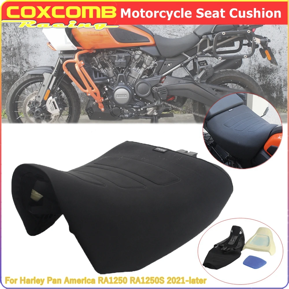 

Регулируемая подушка на низкое сиденье для мотоцикла Harley Pan America RA1250 RA1250S 2021-up оригинальная Нижняя 1 дюймовая подушка для сидений водителя