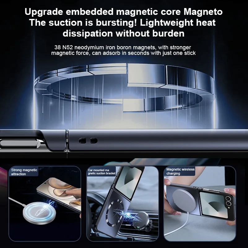 Nano Matte Bezel-less Magnetic Protective Case - Fully Wrapped Design