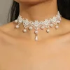 99746-c496ea.jpg Collier en Dentelle Noire Sexy de Style Punk, Ras du Cou Gothique Personnalisé, Clavicule, Accessoires de Bijoux pour ixde Mariage