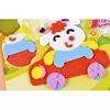 10/5Pcs 3D EVA Foam Sticker Puzzle Game DIY Cartoon Animal Learning Education Toys For Children Kids Multi-patterns Styles GYH 6