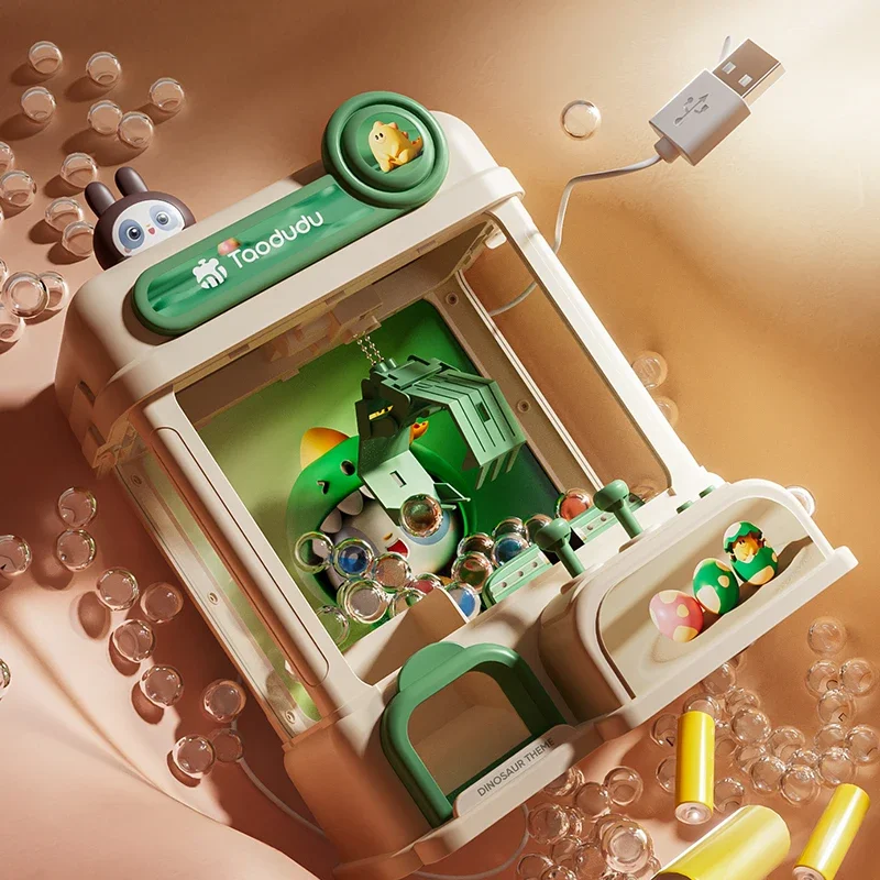 Children's New Crane Machine Capsule Toys Small Household Coin-operated Electric Doll Twister Game Machine Toys Holiday Gift 3