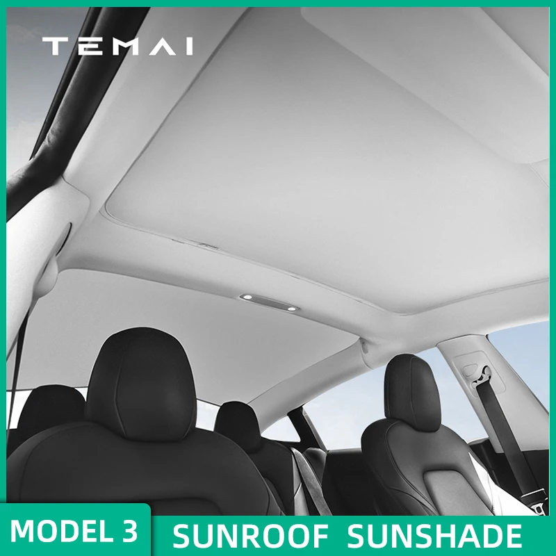 Tesla Model 3 Sunroof Details Of The 30+ Images & 6 Videos