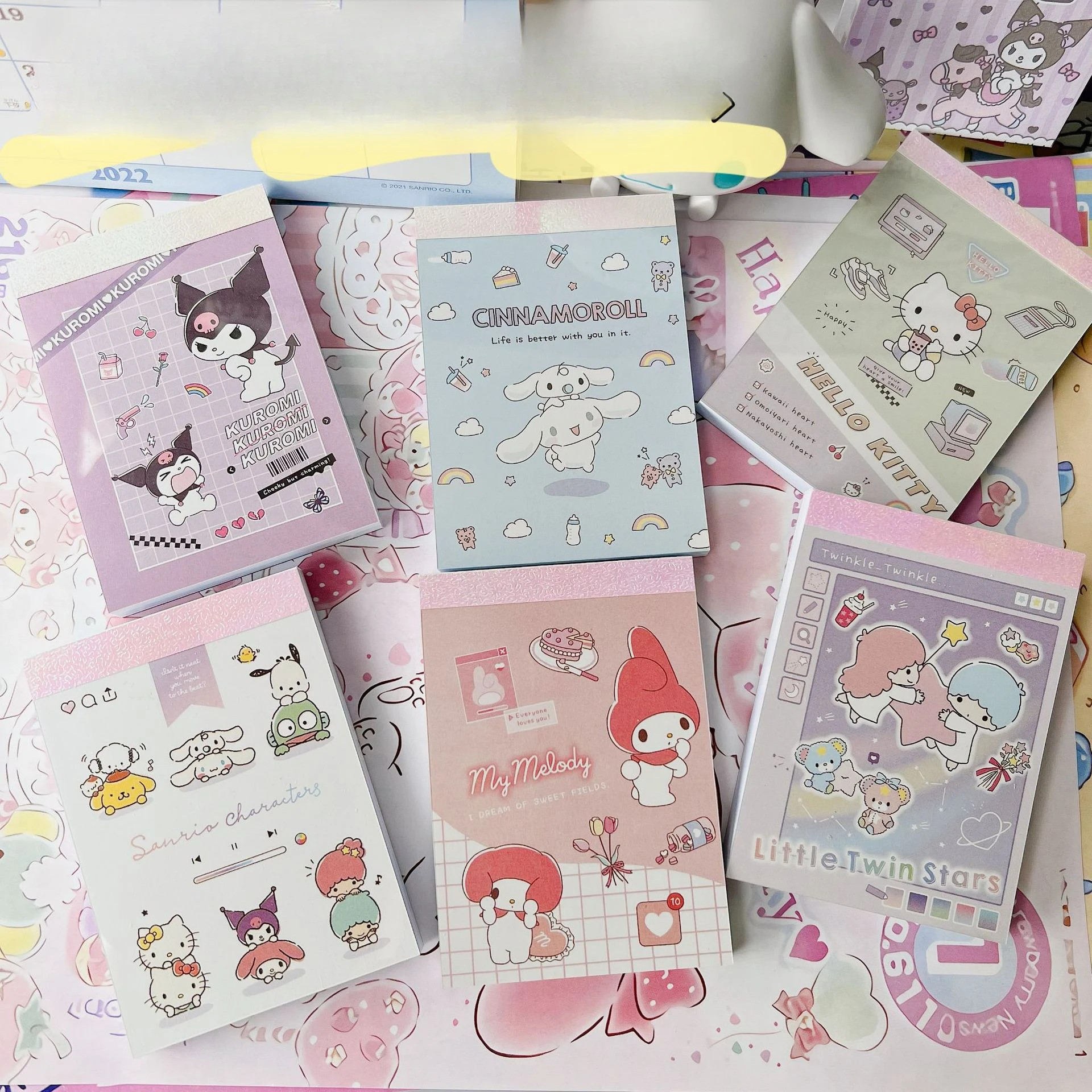 

Sanrio симпатичный Kurome Note бумага Корица собака Мелодия сообщение Блокнот Удобный маленький блокнот