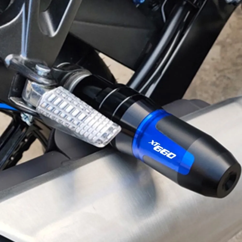 Moto Scarico Slider Crash Protector Motore Crash Pad Frame Sliders Per Yamaha Xt660 /X/R/Z Tenere Xt660 Xt660R Xt660X