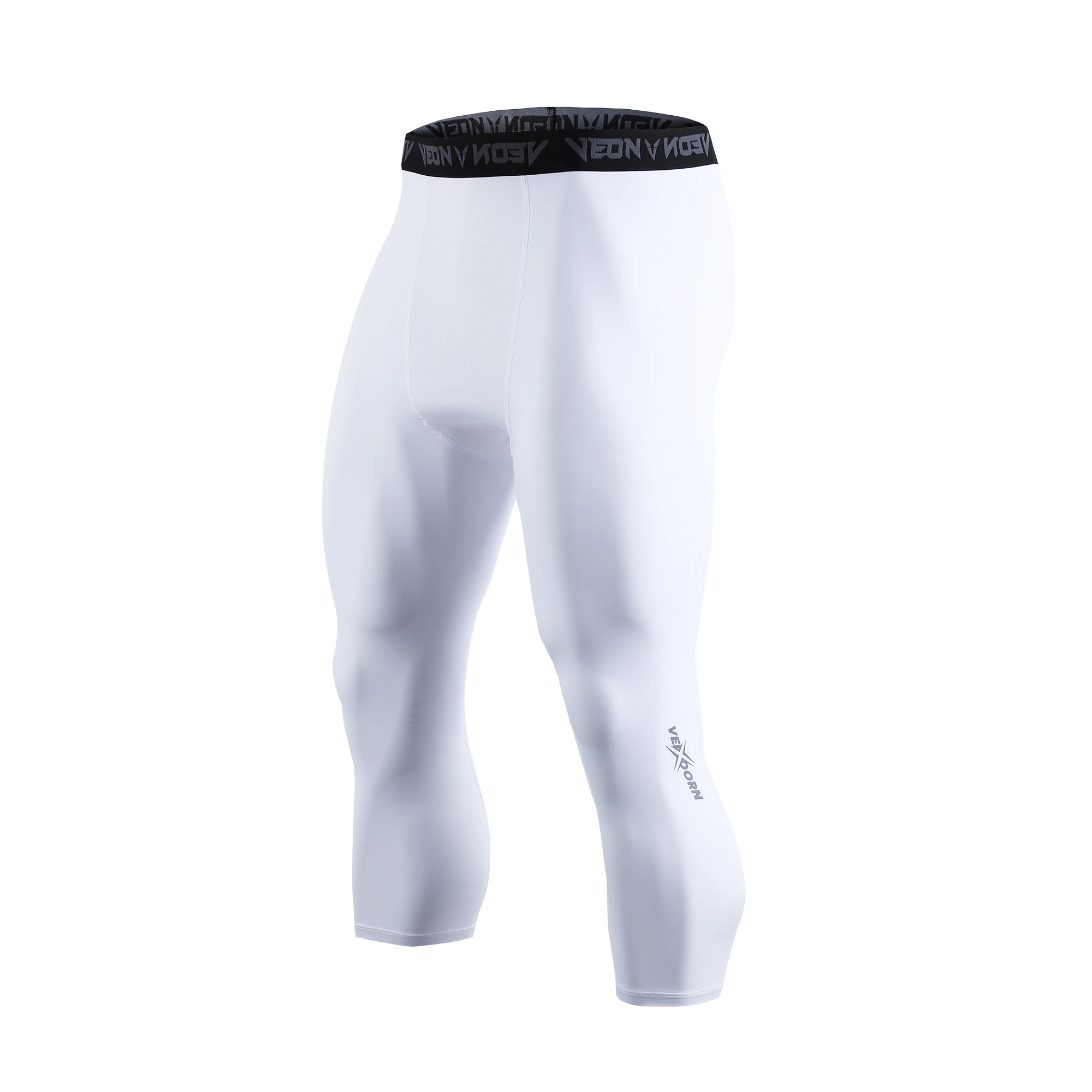 Men's Cool Dry Compression Athletic Leggings and Shorts Set