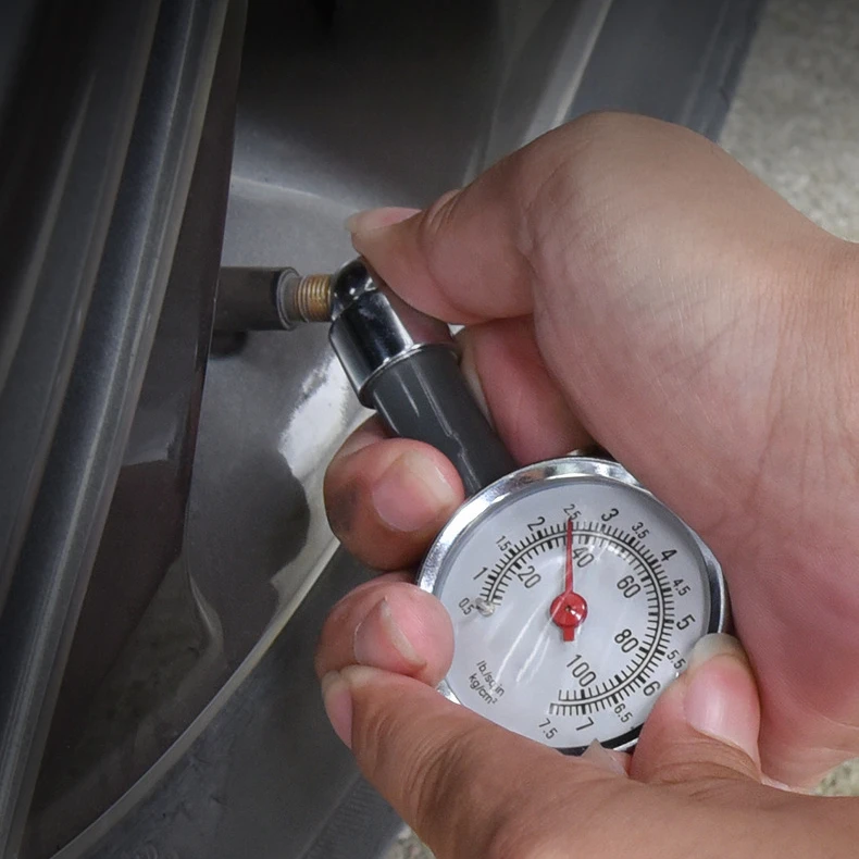 

Car Tire Pressure Gauge Tyre Deflation Pointer Auto Tire Inflation Pressure Gauge Measurement High Precision Meter Detector