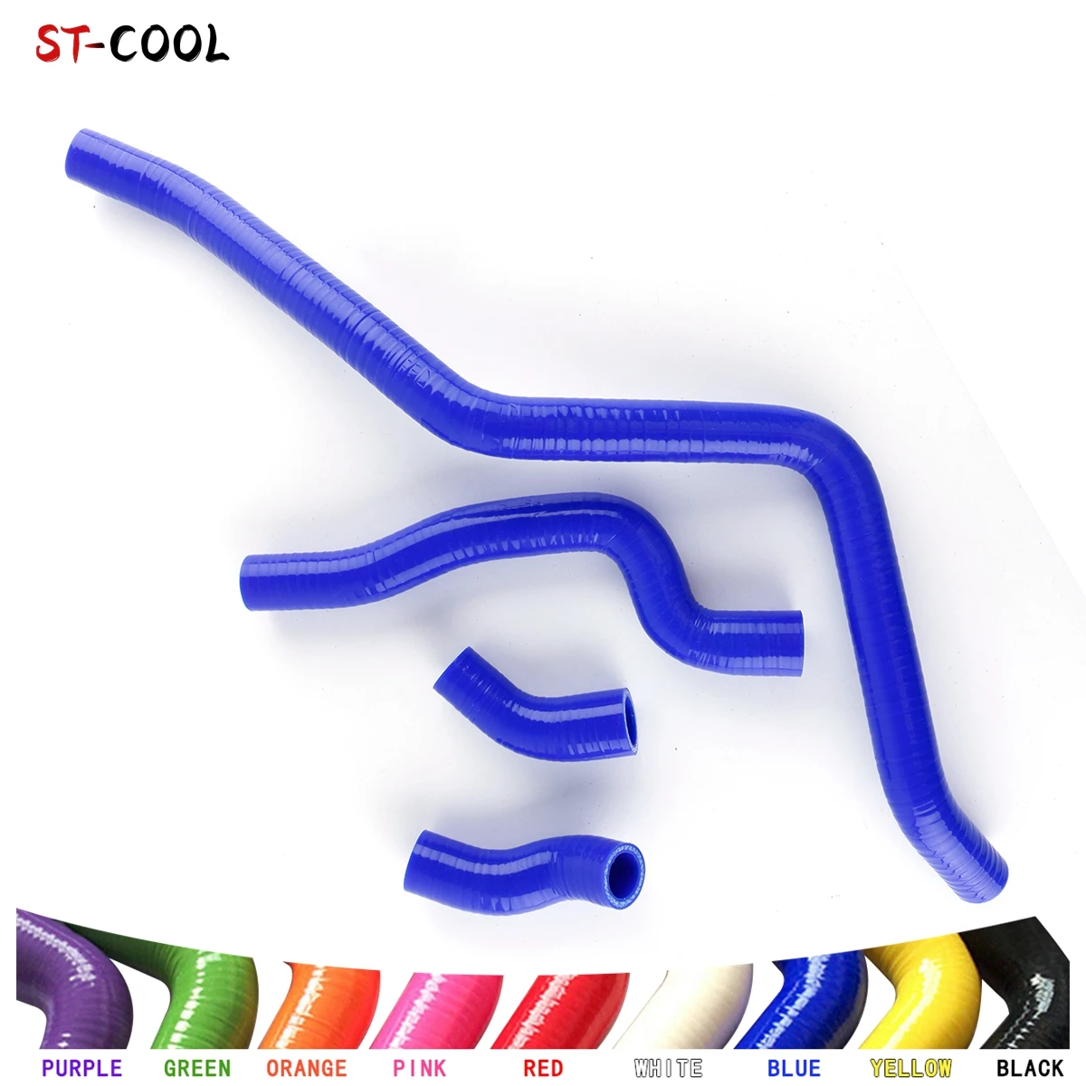 For Yamaha YFM660R Raptor 660R 2001-2005 YFM 660 R 2002 2003 2004 Silicone Tube Pipe Radiator Hoses Kit 4Pcs