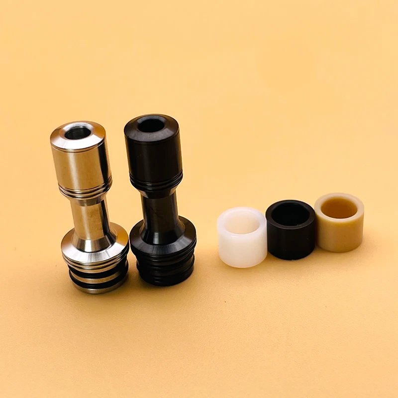 

DSX Four One Five MTL Drip Tip 510 Thread 316ss Pom Pei Mouthpiece Vape Set Tips for RDA RBA RTA Tank Atomizers E-cigs Accessory