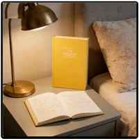 Тканевый дневник благодарности формата А5, английское издание, дневник любви к себе, ежедневник, блокнот для личного роста и размышления