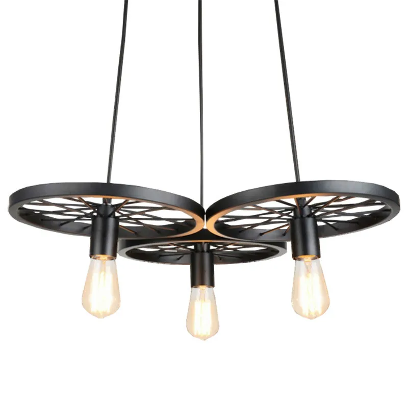 

New Style Vintage Iron Painted Pendant Lamp Adornment Simple Pendant Lights Indoor Room Home E27 110-240V Free Shipping