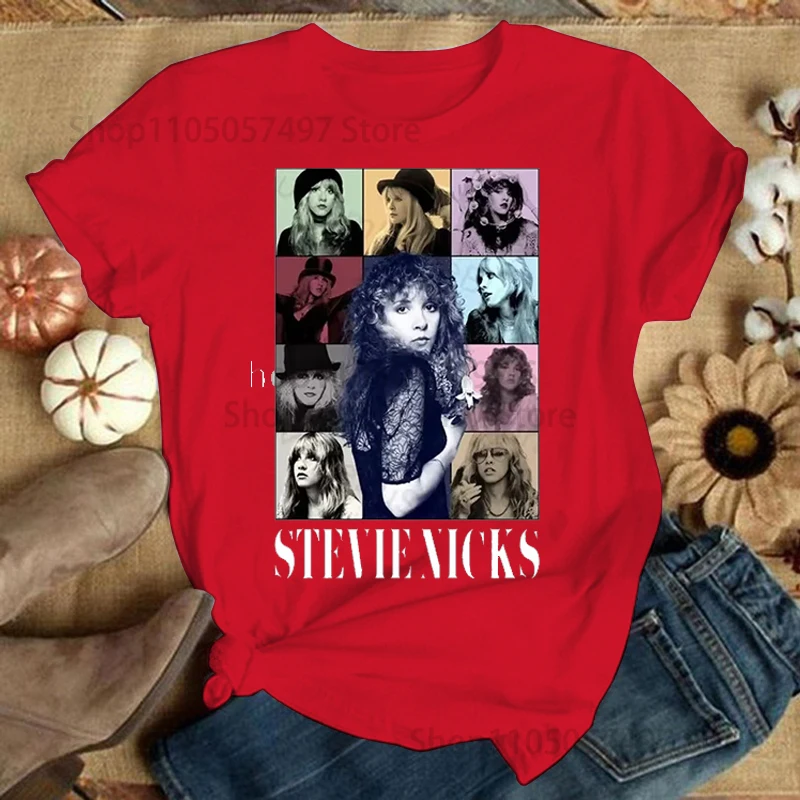 Don't Be A Lady Be A Legend Stevie Nicks Baumwoll-T-Shirt Stevi Shirt Fan-Geschenke Stilvoller Vintage-Druck Unisex Hochwertiges T-Shirt – Detail 10