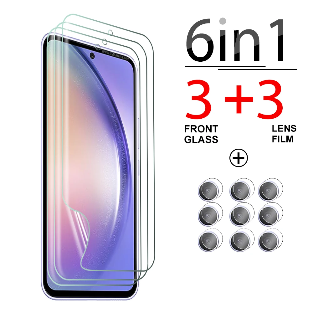 

6 в 1, Гидрогелевая пленка для Samsung Galaxy A54 A34 A53