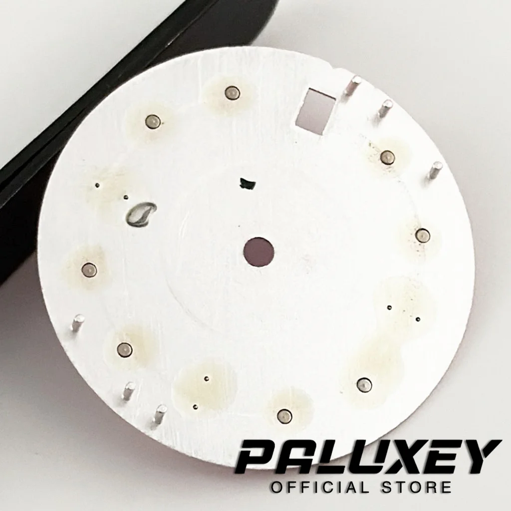 28.5mm NH35 Sunburst White Blue Green Black Yellow Watch Dial Luminous Watch face Fit NH35 NH36 Movement Replacement Parts watch face accessories,watch dial accessories