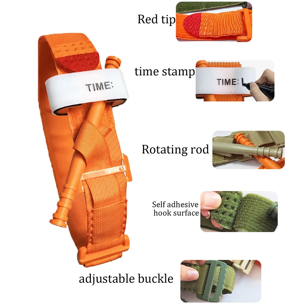 Safety Tourniquet Survival Tactical Combat Tourniquets Medical Emergency Belt Outdoor Sports Camping Exploration Accessories